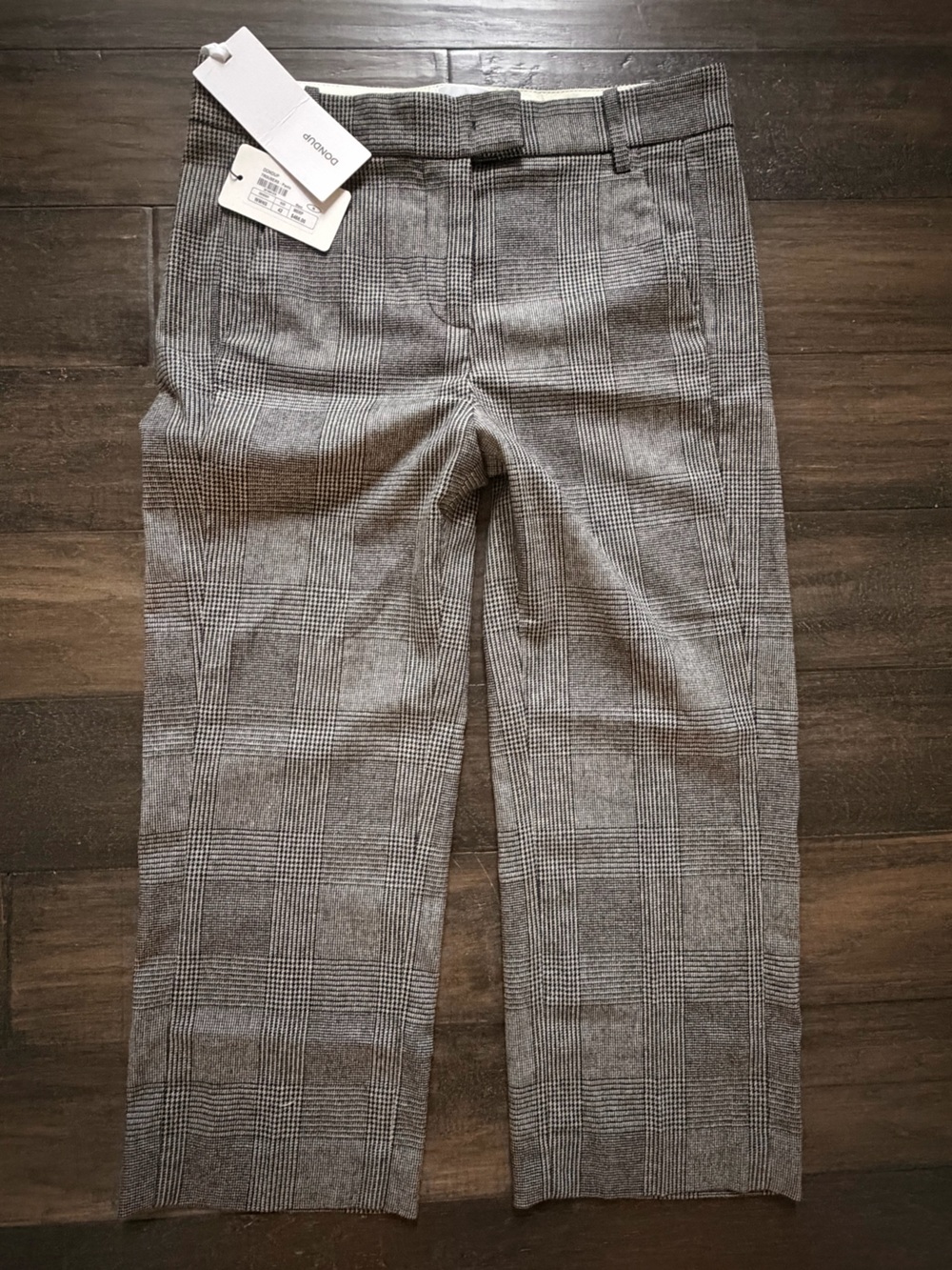 DONDUP Amazing Wool Blend Crop Trouser Pants Sz 42/6 NWT $466!!